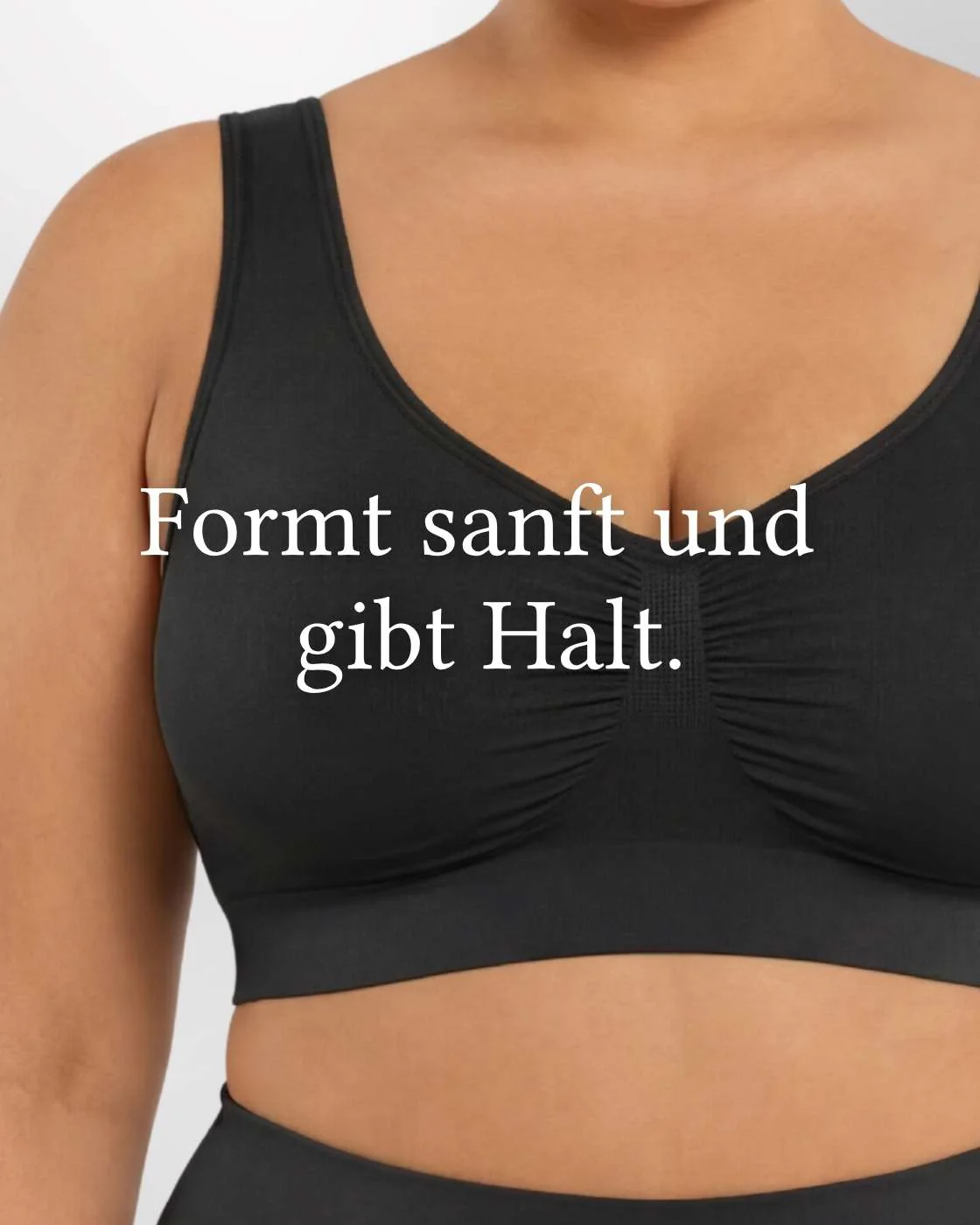 InvisiBra "Soft" 2.0 - Bügelloser BH mit breiten Komfort-Trägern - 3er Set - Image 6