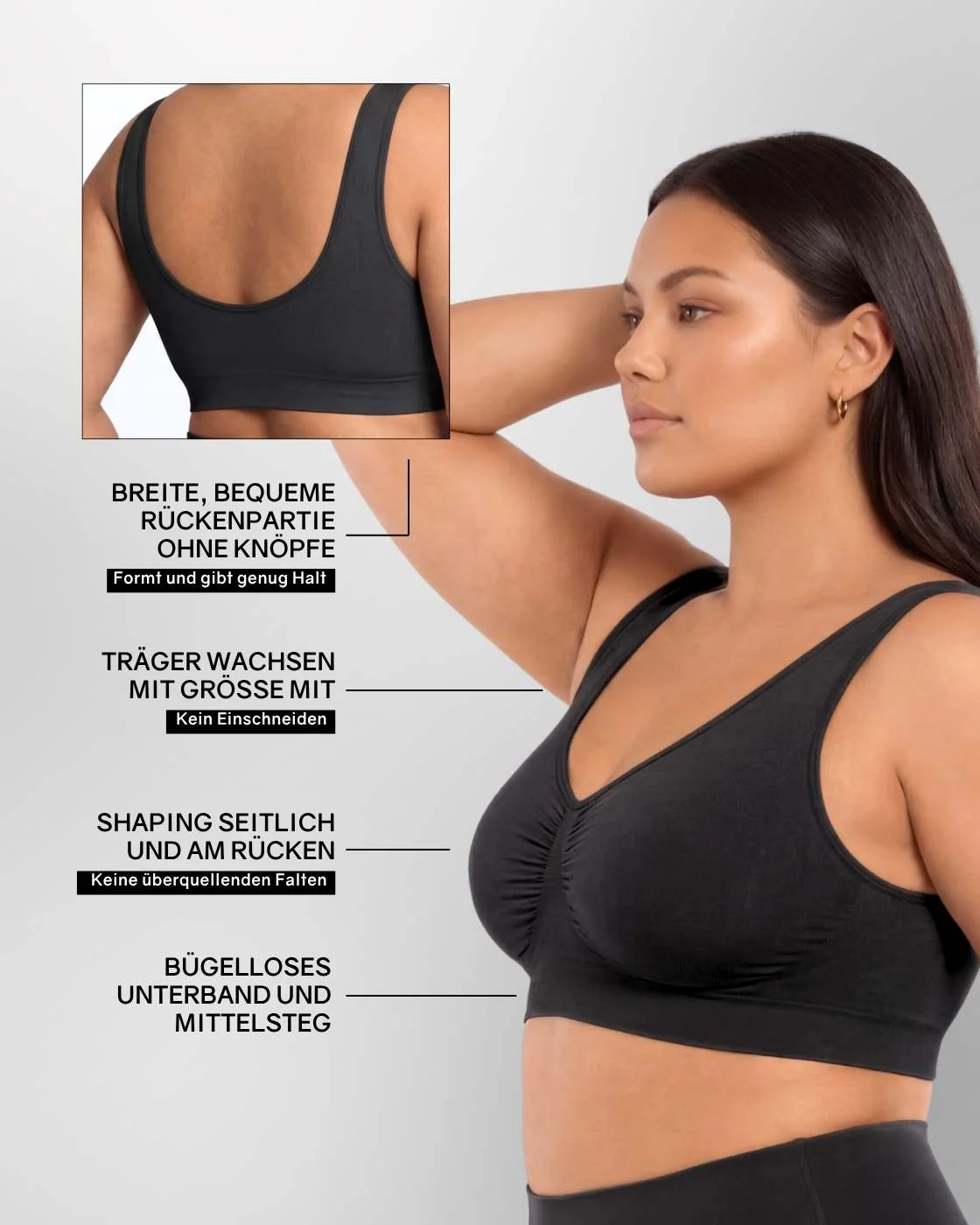 InvisiBra "Soft" 2.0 - Bügelloser BH mit breiten Komfort-Trägern - Image 35