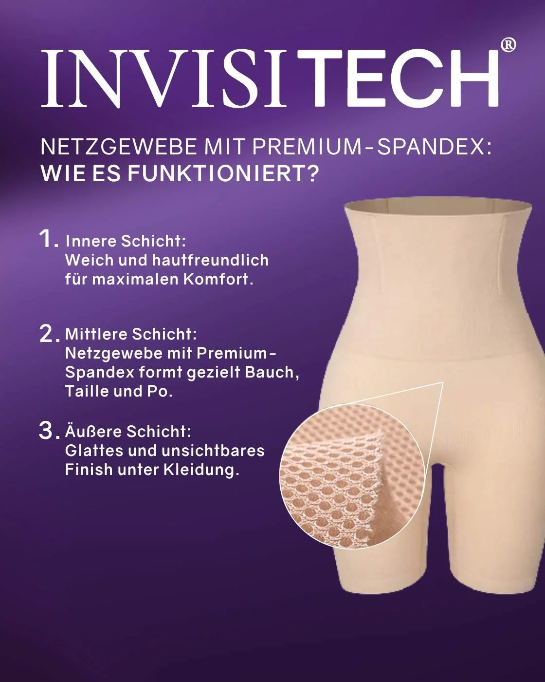 InvisiShape - Shaping Highwaist Shorts - Image 10