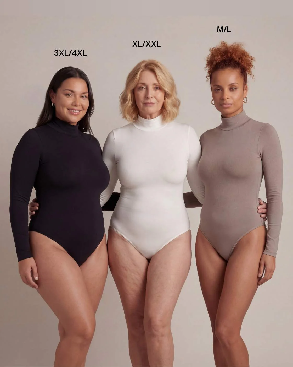 PREMIUM InvisiShape | Eco 🌱 Shaping Body mit langen Armen & Rollkragen - Image 32