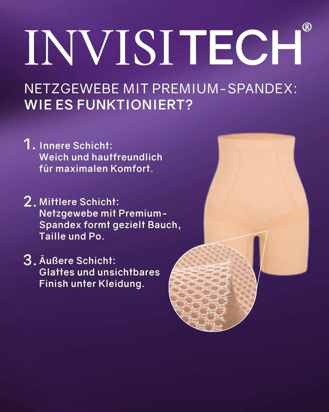 PREMIUM InvisiShape - Shaping Shorts "Soft" - Image 51
