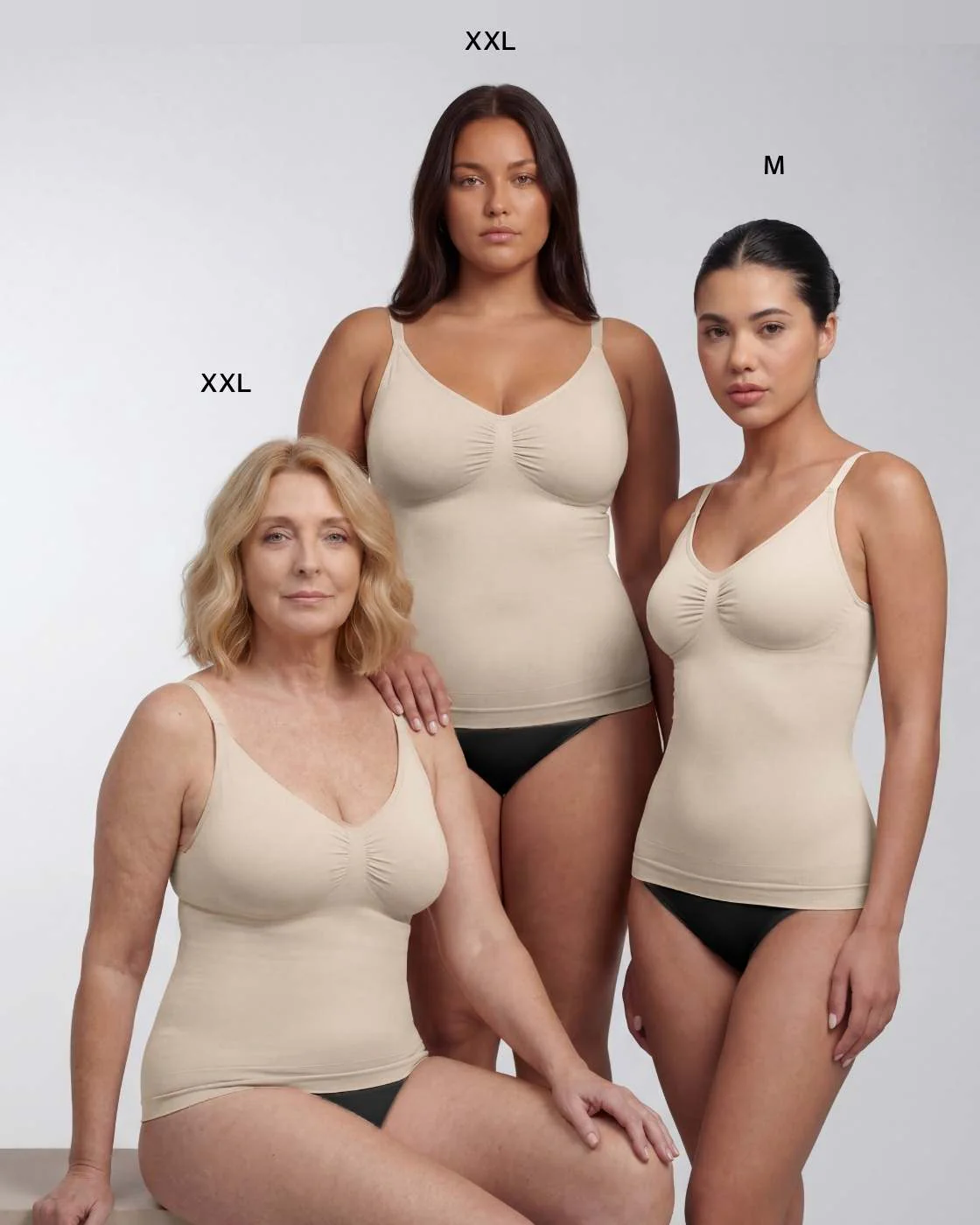 PREMIUM InvisiShape - Top mit verstellbaren Trägern - 3er Set - Image 6