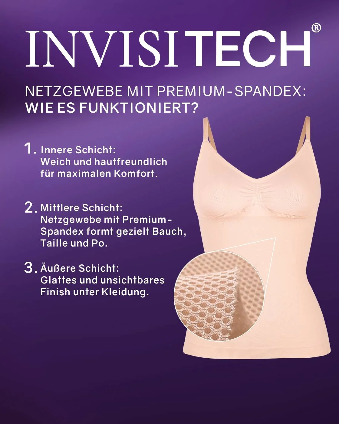 PREMIUM InvisiShape - Top mit verstellbaren Trägern - Image 49