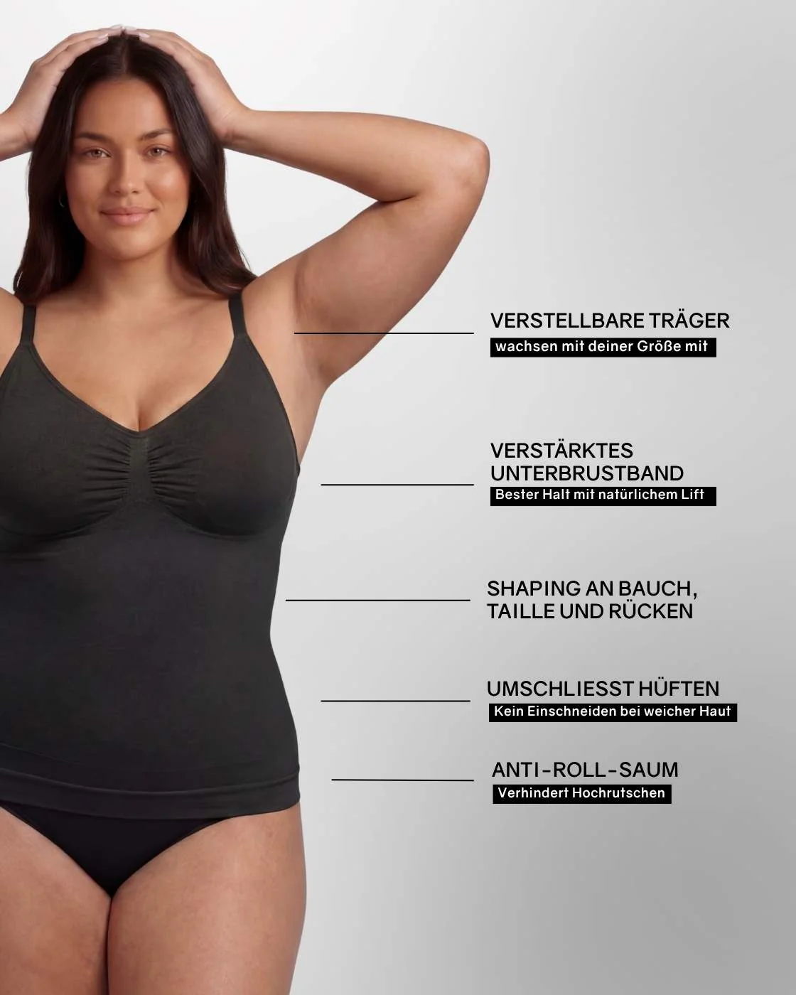 PREMIUM InvisiShape - Top mit verstellbaren Trägern - Image 6
