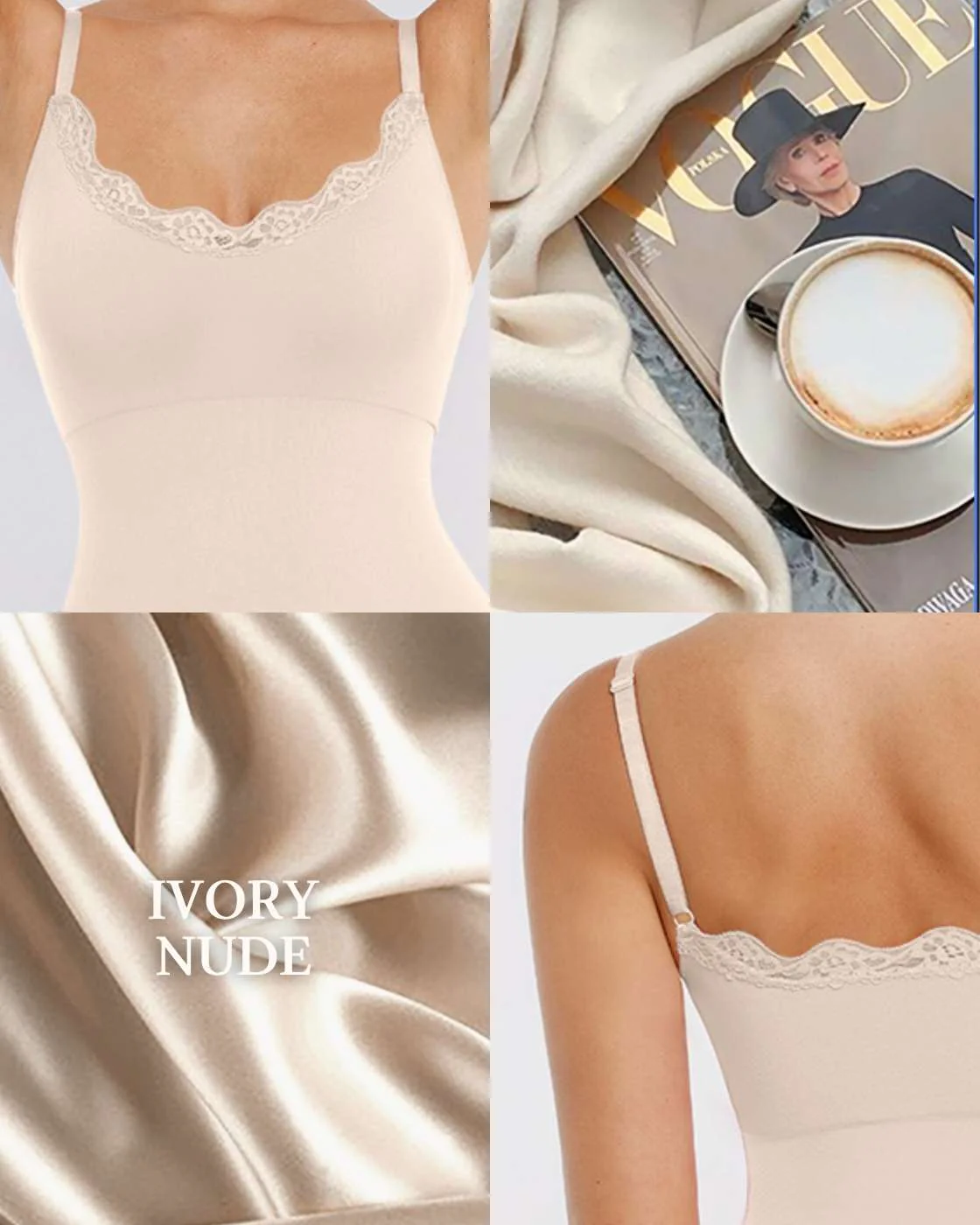 PREMIUM Shaping Body mit Tanga und Spitzendetails - Image 8